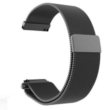 Load image into Gallery viewer, 20mm 22mm Width Stainless Steel Band for Samsung Galaxy Watch 42mm 46mm Milanese Wristband Metal Magnetic Release Strap