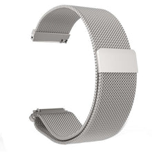 Load image into Gallery viewer, 20mm 22mm Width Stainless Steel Band for Samsung Galaxy Watch 42mm 46mm Milanese Wristband Metal Magnetic Release Strap